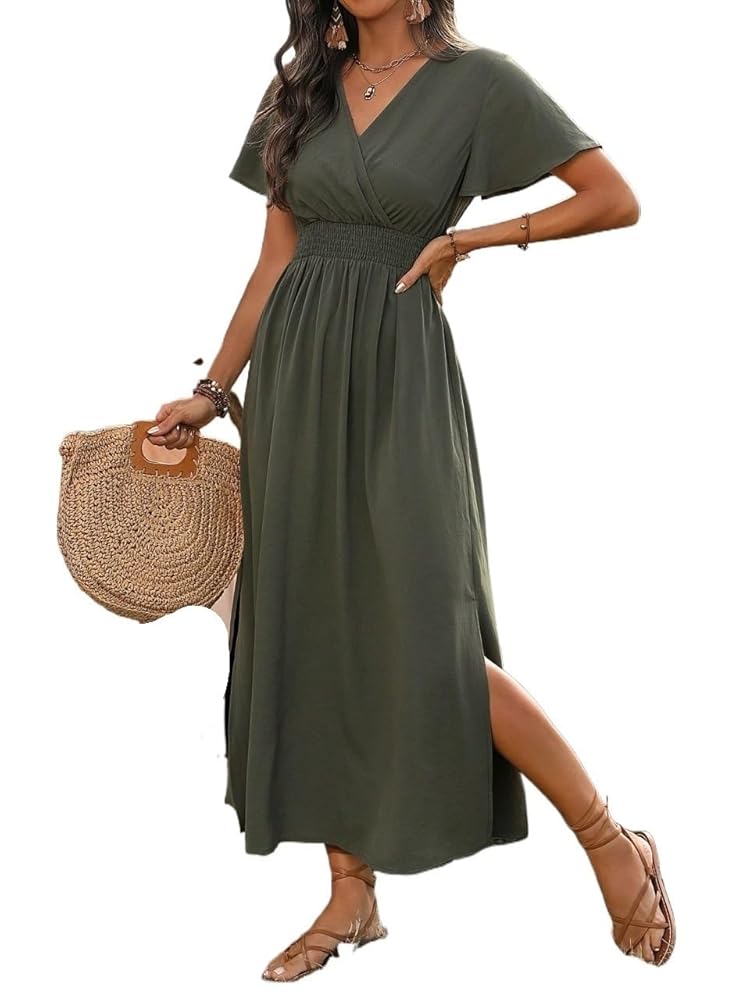 ワンピース MAYC Front short back long dress MAYC Front short back long dress